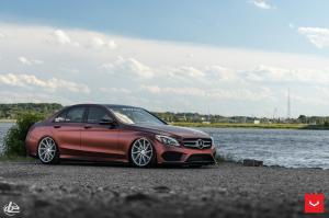 Mercedes-Benz C-Class on Vossen Wheels (CVT) 2017 года